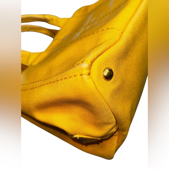 15-16 Prada Canapa Tote Ananas, (Med Size) - Picture 11 of 15